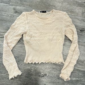 Zara knit top